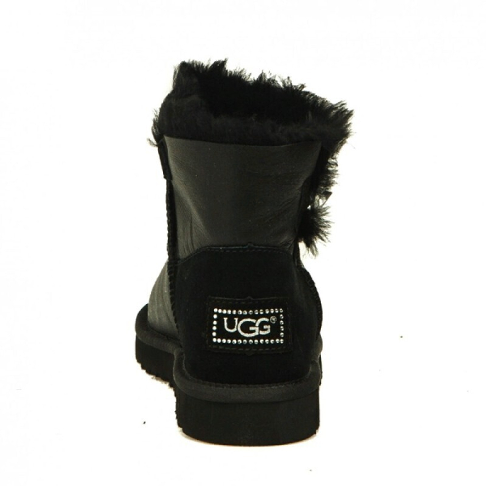 Угги Mini Bailey Button Bling Metallic Black