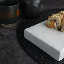 Блюдо прямоугольное 30,6*12 см h3 см White Matt Panasia P.L. Proff Cuisine [2]