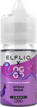 Ароматизатор ELFLIQ x OGGO Sweet (12 мл / 30 мл) Juicy Cherry Berry (Сочная вишня)