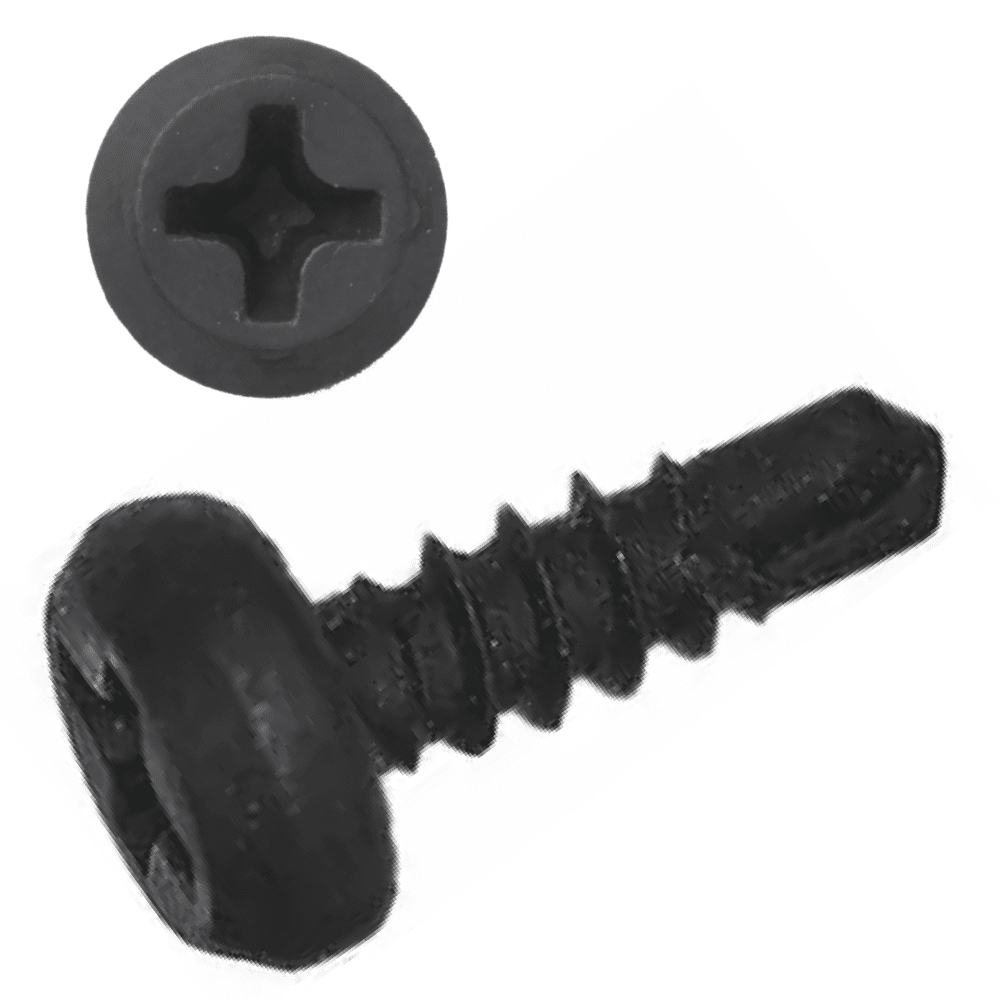 Саморез по металлу 3,5x9,5 оксид. со сверлом