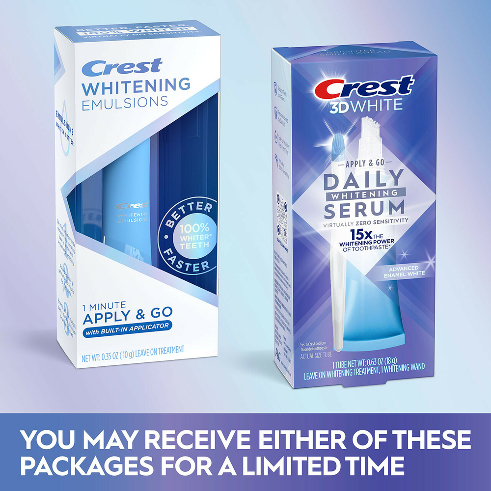 Crest 3D White Daily Whitening Serum Отбеливающая эмульсия
