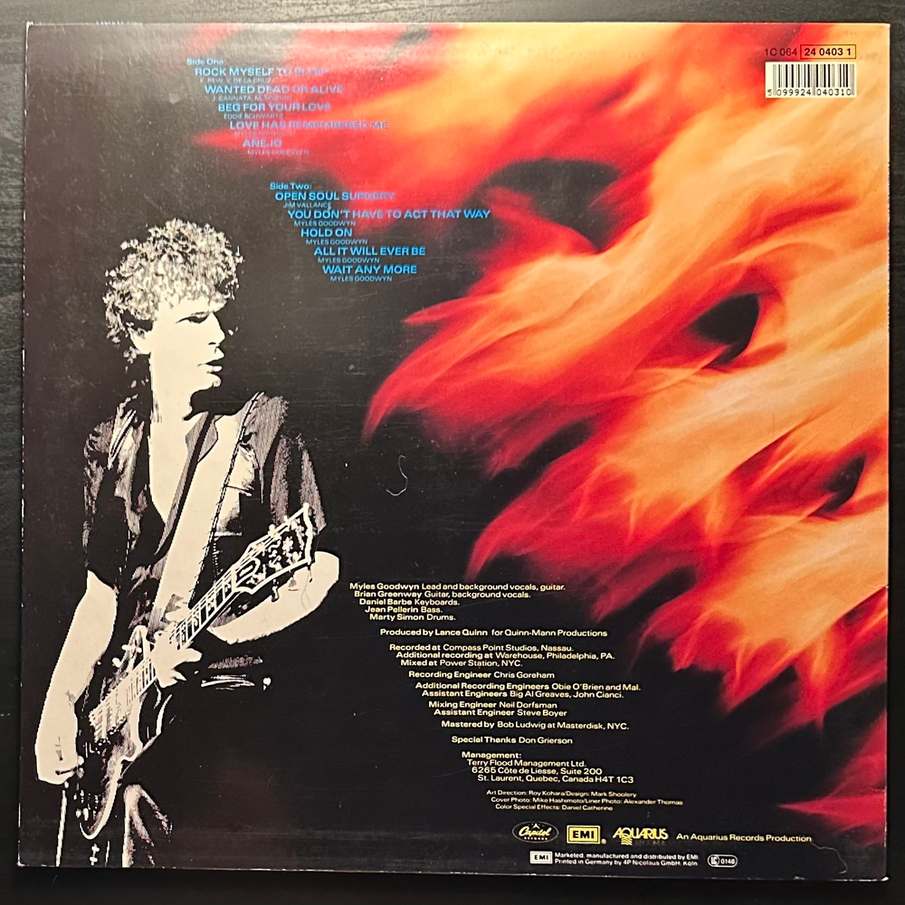 April Wine - Walking Through Fire (Европа 1985г.)