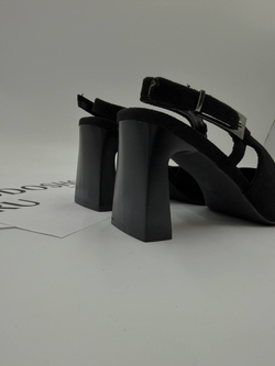 Туфли женские экокожа арт. 331-7 цвет "чёрный"