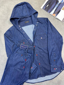 Джинсовый костюм Kiton