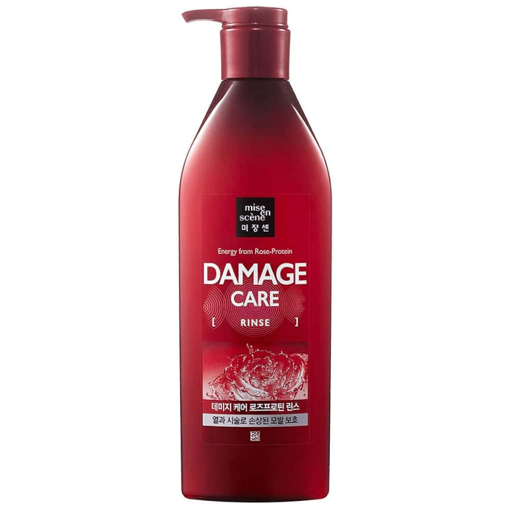 Кондиционер для поврежденных волос с кератином Mise en Scene Damage Care Rinse 530 мл