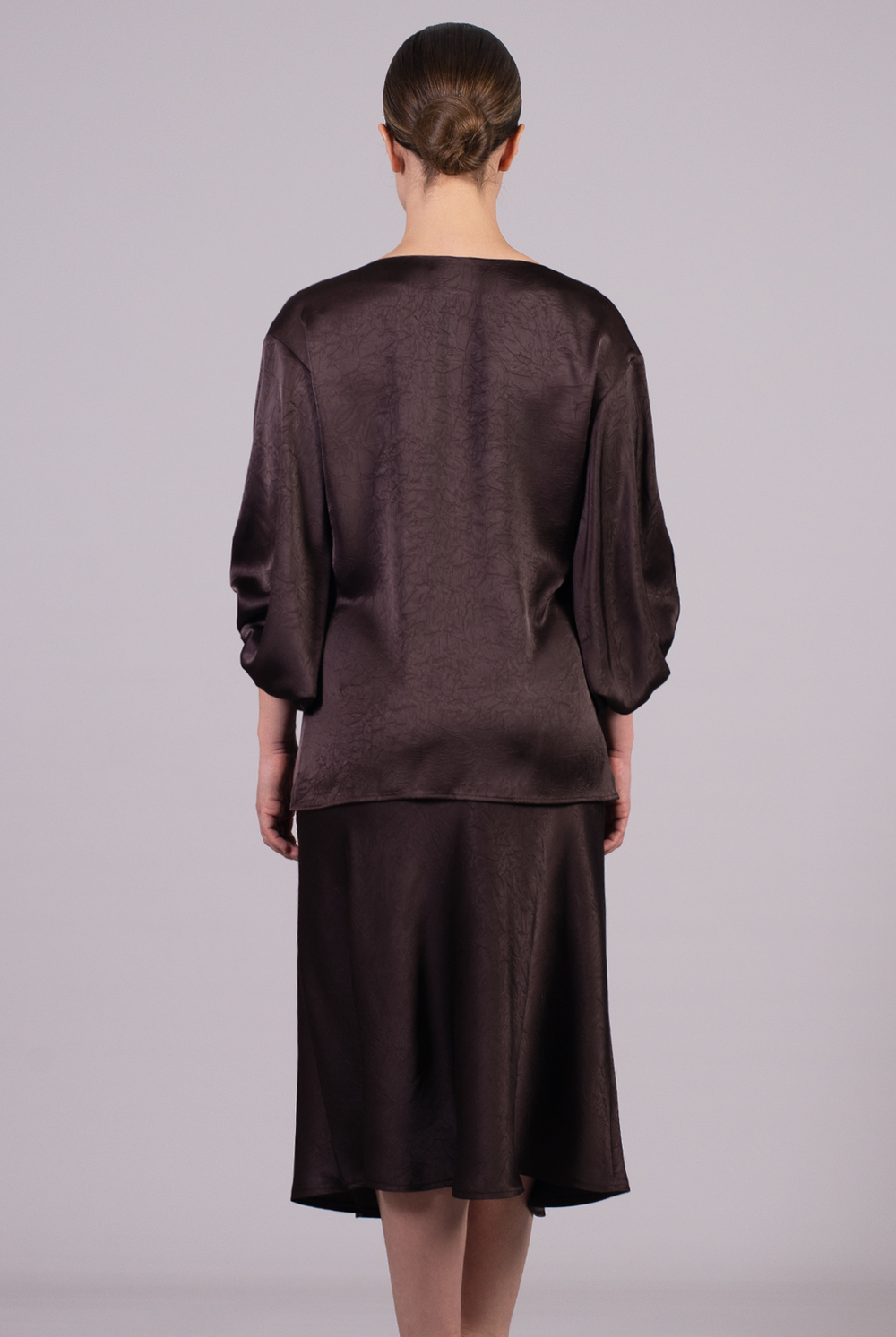 Блузка женская 4185ВП, Шоколадный #110Шок094185ВП