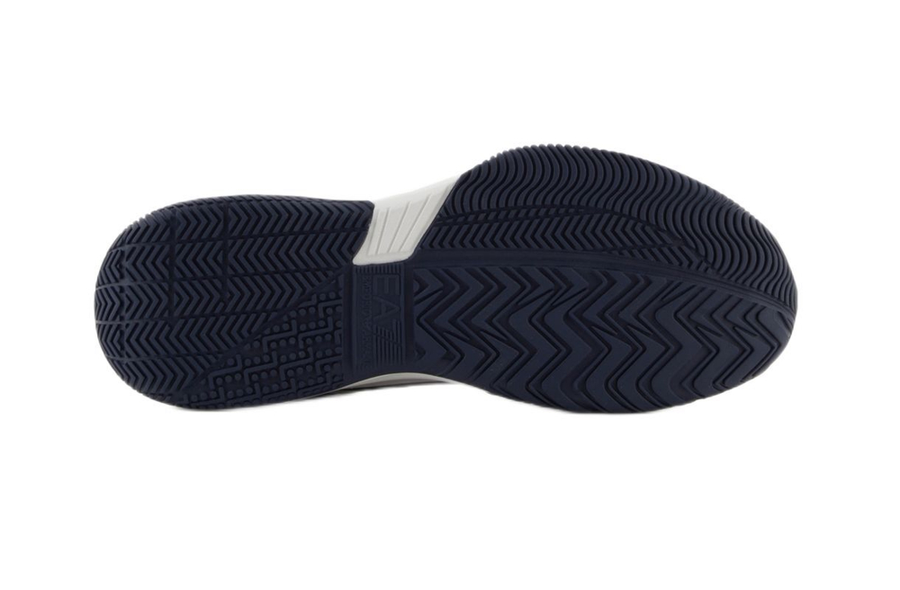 Теннисные кроссовки EA7 Unisex Woven Sneaker - sky captain/white/aqua sky