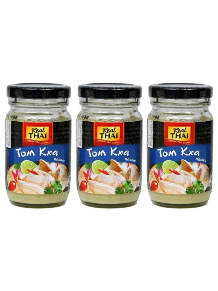 Real Thai Паста Tом Кха, 125 г, 3 шт