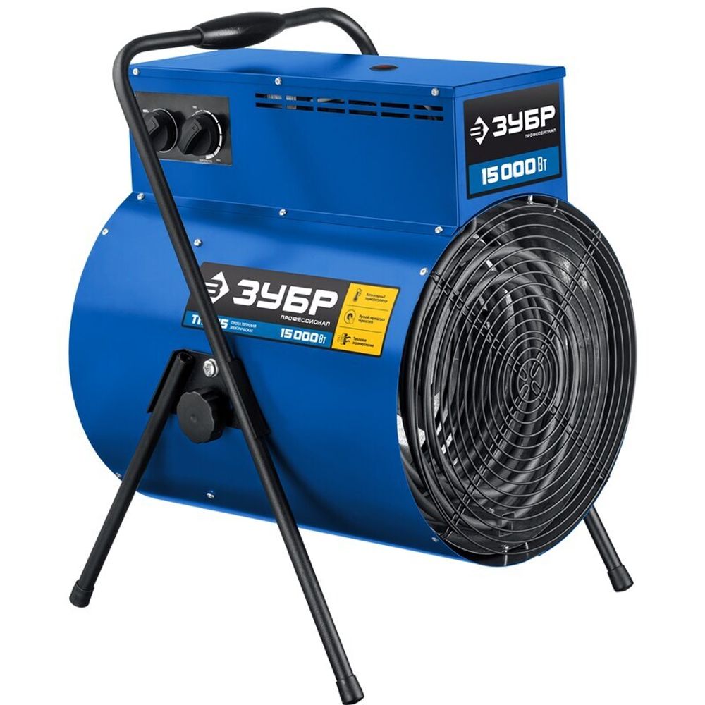 Тепловая пушка электрическая Зубр ТП-П15 - [15 кВт / 380В]
