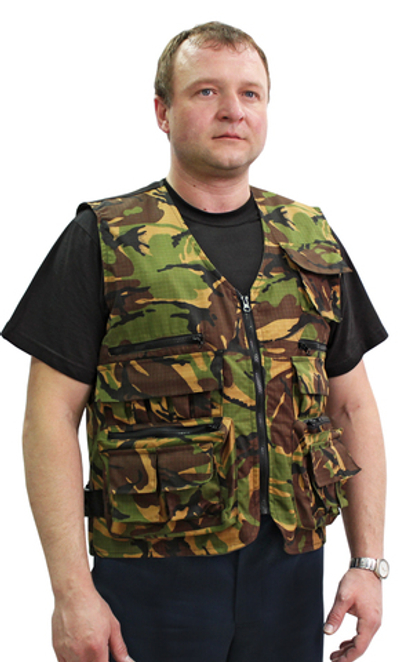 Жилет Универсальный тк. Рип-стоп цв.зел. КМФ