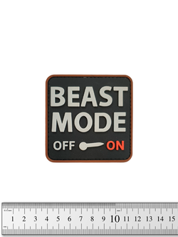 Шеврон Beast Mode On PVC