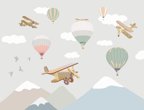 Детские №34 Фотообои и Фрески