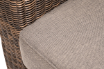 "Боно" диван из искусственного ротанга трехместный, цвет коричневый