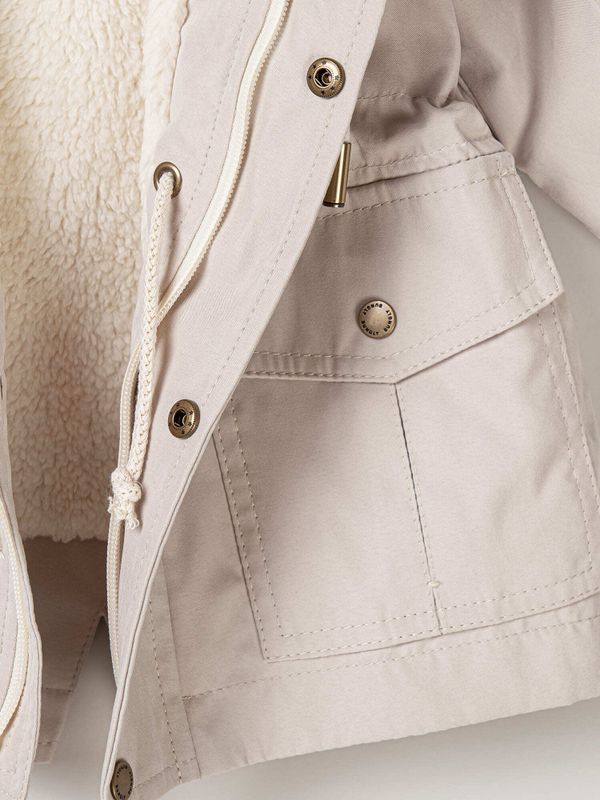 Парка демисезонная на меху 