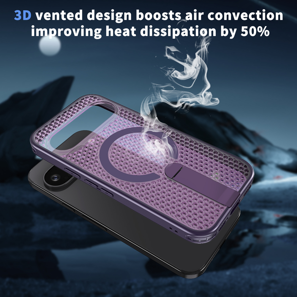 Прозрачный чехол Mesh Pro Magnetic Case для Google Pixel 9 Pro XL