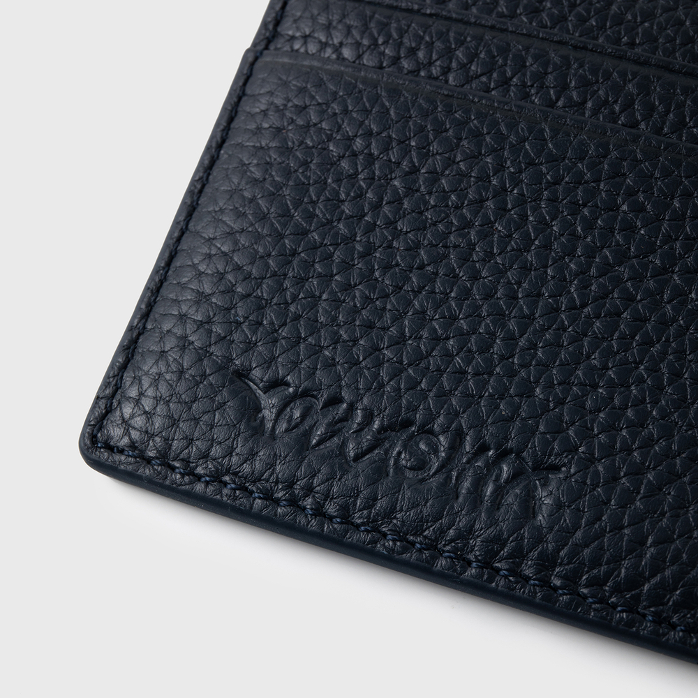 Кардхолдер YMKASHIX грубая кожа темно-синий