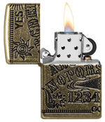 Зажигалка Armor™ Antique Brass Ouija Board Design ZIPPO 49001