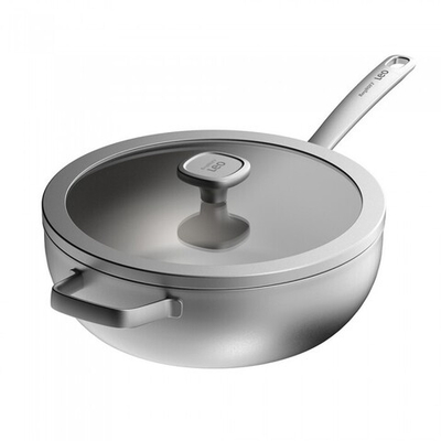 СКОВОРОДА-ВОК LEO GRAPHITE, НЕРЖАВЕЮЩАЯ СТАЛЬ, ДИАМ. 28 СМ, 4,9 Л 3950496