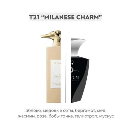 T21 MILANESE CHARM по мотивам Limitless Shopping Via della Spiga - Trussardi, парфюмерная вода