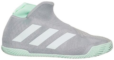 Мужские кроссовки теннисные Adidas Stycon M - grey two/ftwr white/dash green