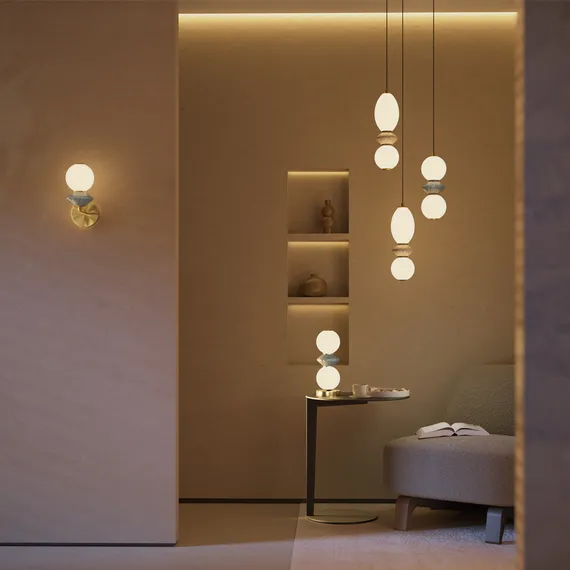 Подвесной светильник Брошь / Brosche 3000К 10Вт Maytoni mod362pl-l10gr3k