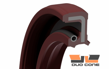 Армированная манжета с пыльником УР-49 (60x80x7) FKM/сталь