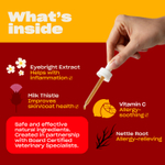 Oh Norman, Прекратите зуд! жидкая добавка для собак, 30 м (1 жидк. унция)