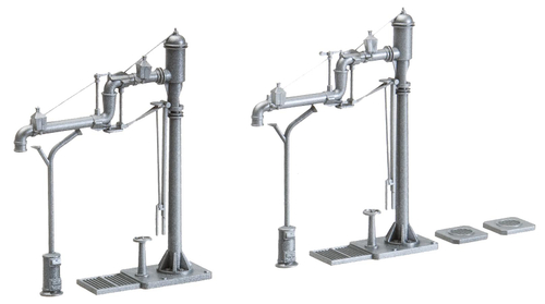 2 сочлененных водоподъемных крана