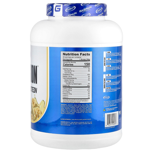 Gaspari Nutrition, MyoFusion, улучшенный протеин, банан и сливки, 1,81 г (4 фунта)