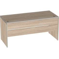 Стол письменный прямой V-1.2С (два отверстия под кабель-каналы с заглушками) 1600×700×750