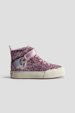 Блестящие кроссовки hi-top
