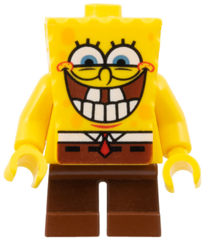 Минифигурка LEGO bob021 Губка Боб
