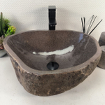 Раковина из речного камня RS-65497 50*40*16 0856
