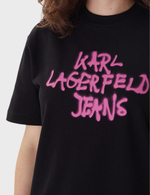 Платье KARL LAGERFELD JEANS Graffiti Tee Dress