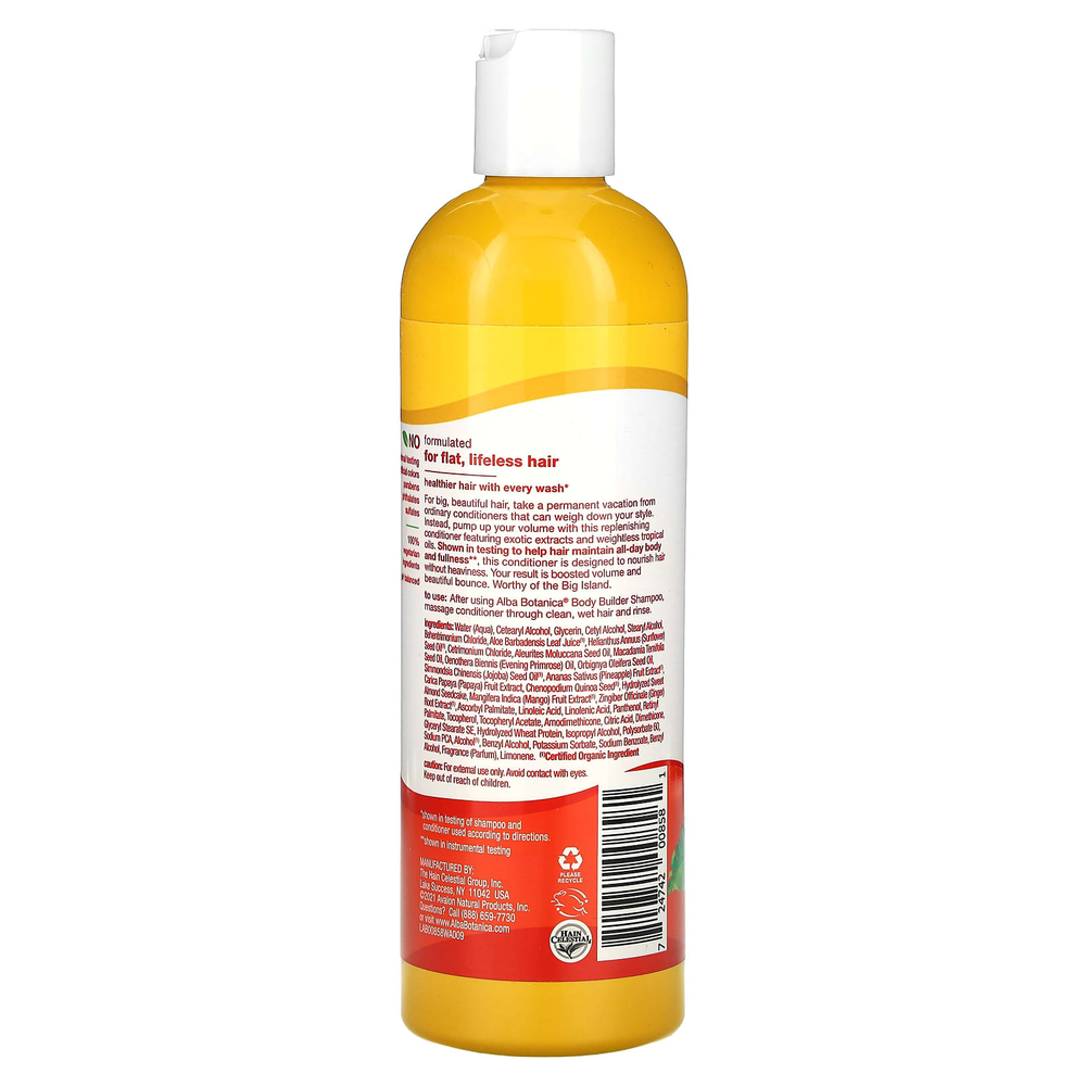 Alba Botanica, Body Builder Кондиционер, манго, 340 г (12 унций)