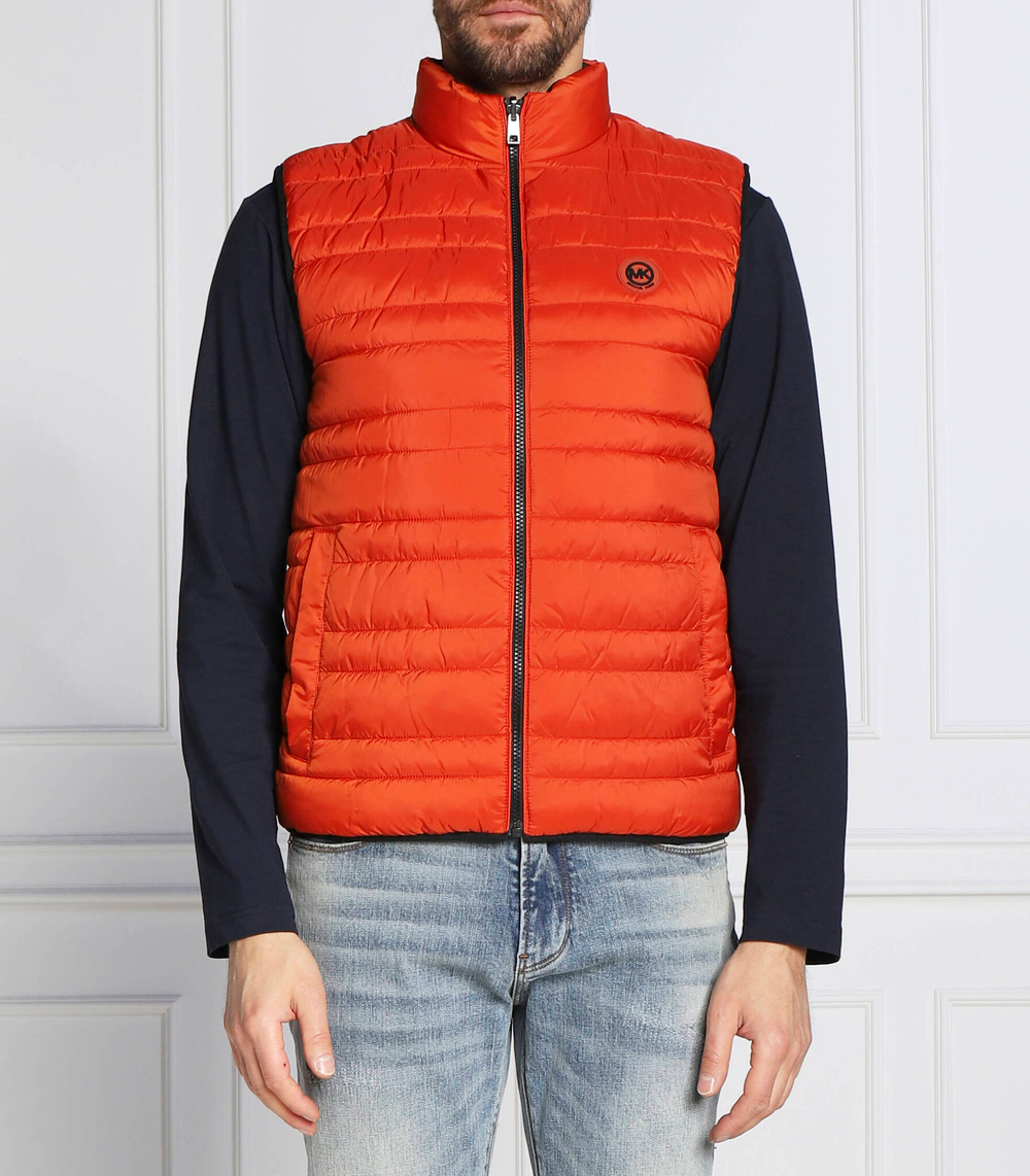 двусторонняя безрукавка Michael Kors - оранжевый(CF220242TR)