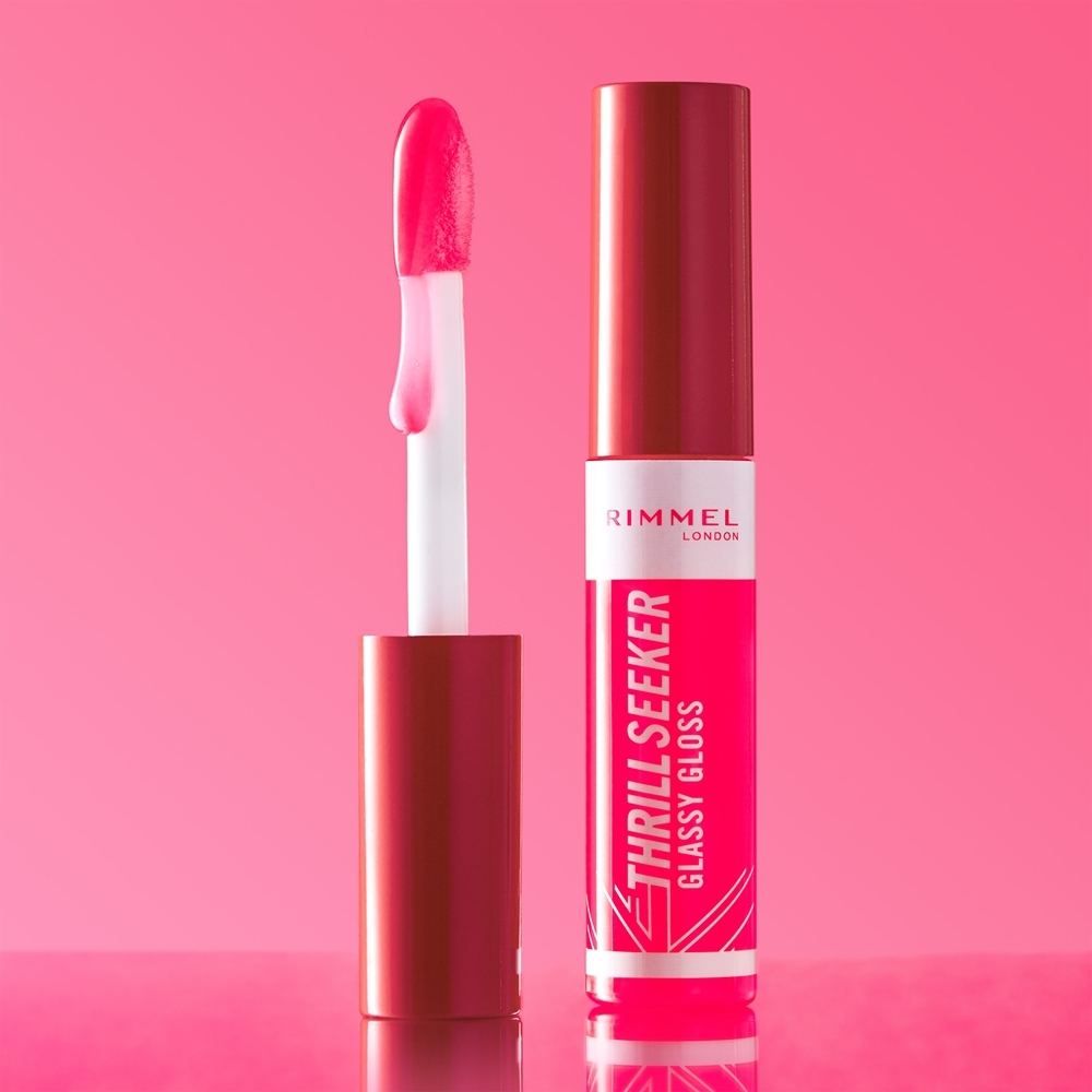 Rimmel Thrill Seeker Glassy Gloss - Объёмный блеск для губ, 10 ml