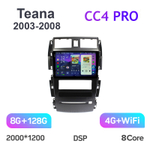 Teyes CC4 Pro 9" для Nissan Teana 2003-2008