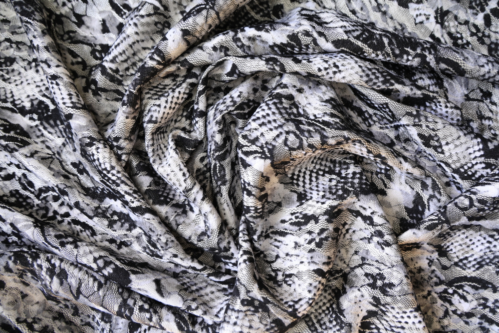 Трикотаж леопард сетка