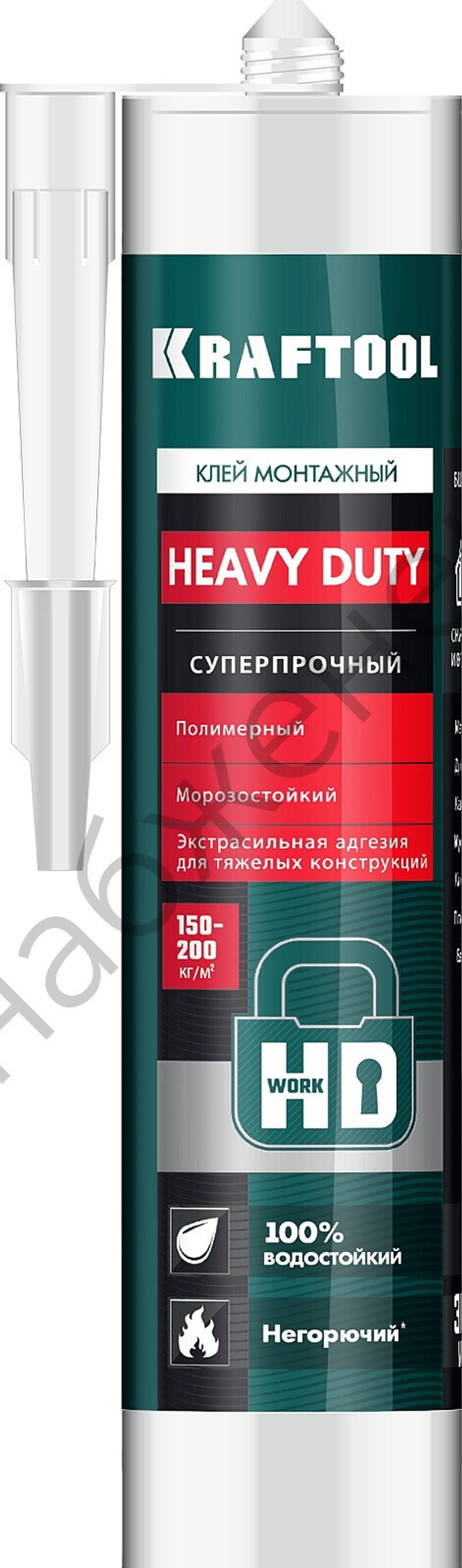 KRAFTOOL 310 мл, белый, Особопрочный монтажный клей (41348)