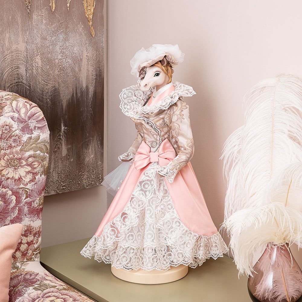 Кукла интерьерная коллекционная Лошадь Дейзи