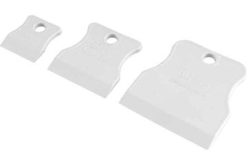 Набор шпателей SPARTA 40-60-80 мм, белая резина, 3 шт. 85801