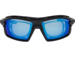 Спортивные очки с диоптриями GOG Glaze / Black-Blue / Polarized White-Blue Lens
