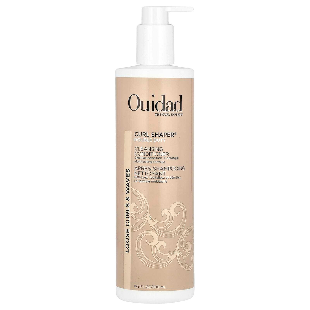 Ouidad, Curl Shaper®, очищающий кондиционер, для распущенных кудрей и завитков, 500 мл (16,9 жидк. унц.)