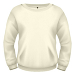 СВИТШОТ ЖЕНСКИЙ ФЛИС, 280 гр, молочный, M-301_52 (2XL)