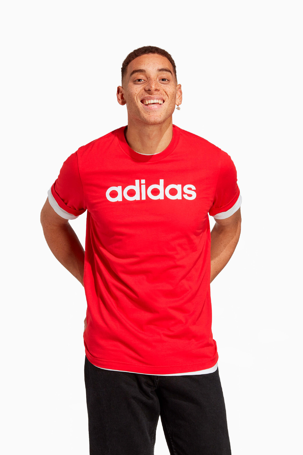 Футболка adidas Essentials Linear Logo Tee