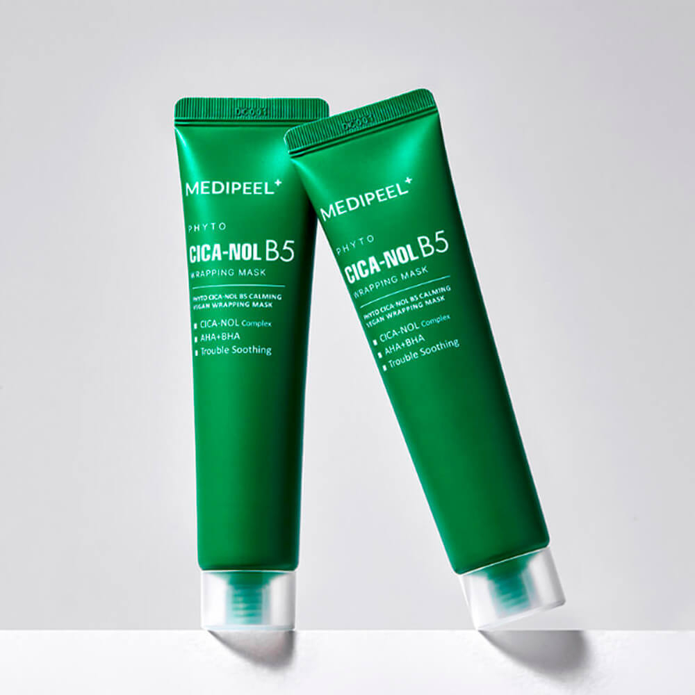 Маска-пленка с центеллой успокаивающая Medi-Peel Phyto Cica-Nol B5 Calming Vegan Wrapping Mask,70 мл
