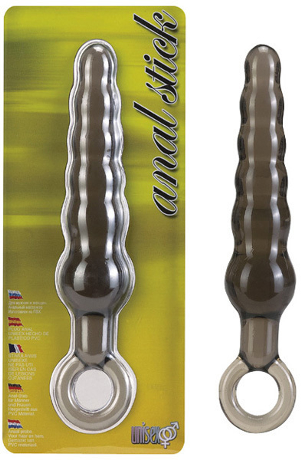 Анальная цепочка из чистого силикона