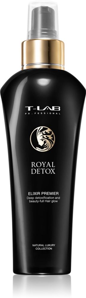 T-LAB Professional защитное масло для волос Royal Detox