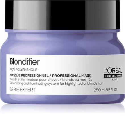 L’Oreal Professionnel Serie Expert Blondifier - питательная и восстанавливающая маска для светлых и балаяжных волос /   250  ml  / GTIN 3474636976034